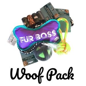 Large Dog Toy Bundle Fit For A Fur Boss